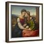 Italia and Germania (Sulamith and Mar), 1828-Johann Friedrich Overbeck-Framed Premium Giclee Print