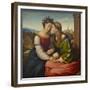 Italia and Germania (Sulamith and Mar), 1828-Johann Friedrich Overbeck-Framed Giclee Print