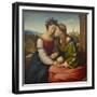 Italia and Germania (Sulamith and Mar), 1828-Johann Friedrich Overbeck-Framed Giclee Print