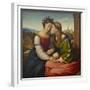 Italia and Germania (Sulamith and Mar), 1828-Johann Friedrich Overbeck-Framed Giclee Print