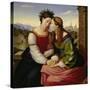 Italia and Germania-Friedrich Overbeck-Stretched Canvas