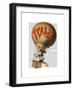 Italia Hot Air Balloon-Fab Funky-Framed Art Print