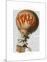 Italia Hot Air Balloon-Fab Funky-Mounted Art Print