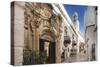 Italia, Italy, Apulia, Puglia, Bari district. Locorotondo.-Francesco Iacobelli-Stretched Canvas