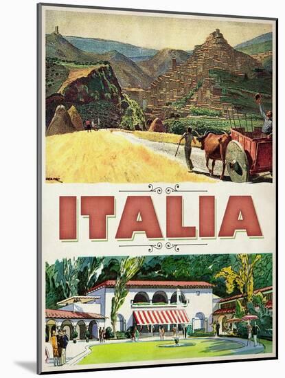 Italia-null-Mounted Giclee Print