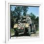 Italian AB 43 Armored Car, 1944-null-Framed Giclee Print