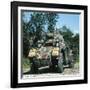 Italian AB 43 Armored Car, 1944-null-Framed Giclee Print