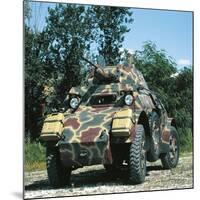 Italian AB 43 Armored Car, 1944-null-Mounted Giclee Print