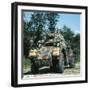 Italian AB 43 Armored Car, 1944-null-Framed Giclee Print