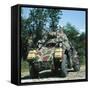 Italian AB 43 Armored Car, 1944-null-Framed Stretched Canvas