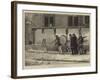 Italian Acrobats-null-Framed Giclee Print