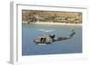 Italian Air Force Ab-212 Ico Helicopter in Flight over Italy-null-Framed Photographic Print