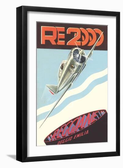 Italian Airshow Poster-null-Framed Art Print