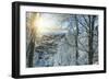 Italian Alps in Winter, Aosta Valley, Italy, Europe-Angelo-Framed Photographic Print