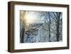 Italian Alps in Winter, Aosta Valley, Italy, Europe-Angelo-Framed Photographic Print