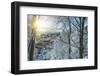 Italian Alps in Winter, Aosta Valley, Italy, Europe-Angelo-Framed Photographic Print