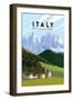 Italian Alps-Omar Escalante-Framed Art Print