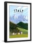 Italian Alps-Omar Escalante-Framed Art Print