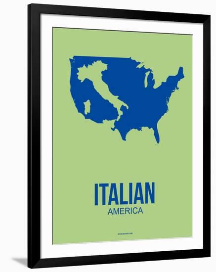 Italian America Poster 1-NaxArt-Framed Art Print