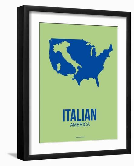 Italian America Poster 1-NaxArt-Framed Art Print