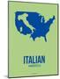 Italian America Poster 1-NaxArt-Mounted Art Print