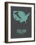 Italian America Poster 2-NaxArt-Framed Art Print