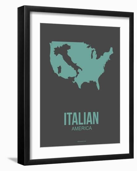 Italian America Poster 2-NaxArt-Framed Art Print