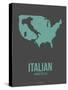 Italian America Poster 2-NaxArt-Stretched Canvas