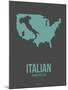 Italian America Poster 2-NaxArt-Mounted Art Print