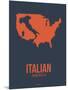 Italian America Poster 3-NaxArt-Mounted Art Print