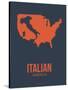 Italian America Poster 3-NaxArt-Stretched Canvas