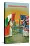 Italian American Friendship-null-Stretched Canvas