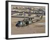 Italian Army AB-205MEP Utility Helicopter in Flight over Shindand, Afghanistan-Stocktrek Images-Framed Photographic Print