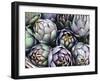 Italian Artichokes (With Spines) in a Basket-Mario Matassa-Framed Premium Photographic Print