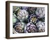 Italian Artichokes (With Spines) in a Basket-Mario Matassa-Framed Photographic Print