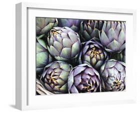 Italian Artichokes (With Spines) in a Basket-Mario Matassa-Framed Photographic Print