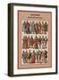 Italian Attire 2nd Half of the XV Century-Friedrich Hottenroth-Framed Art Print