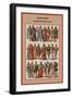 Italian Attire 2nd Half of the XV Century-Friedrich Hottenroth-Framed Art Print