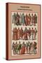 Italian Attire 2nd Half of the XV Century-Friedrich Hottenroth-Stretched Canvas