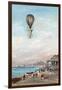 Italian Ballon Ascension-null-Framed Art Print