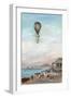 Italian Ballon Ascension-null-Framed Art Print