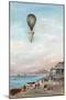 Italian Ballon Ascension-null-Mounted Art Print