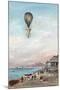 Italian Ballon Ascension-null-Mounted Art Print