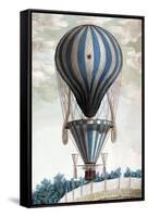 Italian Balloon Ascension-null-Framed Stretched Canvas