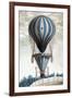 Italian Balloon Ascension-null-Framed Art Print