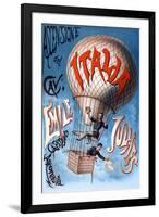 Italian Balloon Poster-null-Framed Art Print