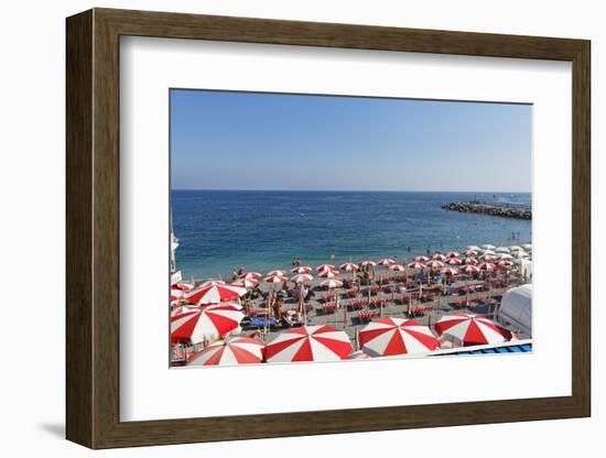 Italian Beach Life, Amalfi Coast-George Oze-Framed Photographic Print