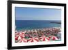 Italian Beach Life, Amalfi Coast-George Oze-Framed Photographic Print