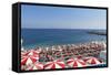 Italian Beach Life, Amalfi Coast-George Oze-Framed Stretched Canvas