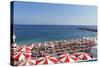 Italian Beach Life, Amalfi Coast-George Oze-Stretched Canvas